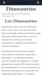 Mobile Screenshot of dinosaurios.org